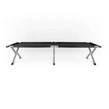 Outdoor Portable Folding Camping Cot, Black And Green Dual Color Options, Simple Folding Bed For Camping And Napping - Black - View 10
