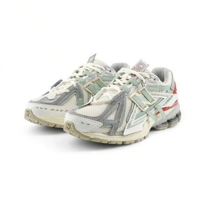 New Balance 1906A Unisex Retro Sneakers, Engineered Mesh Raw Edge Patchwork Segmented Cushioning Reflective Deconstructed Thick Sole Athletic Shoes