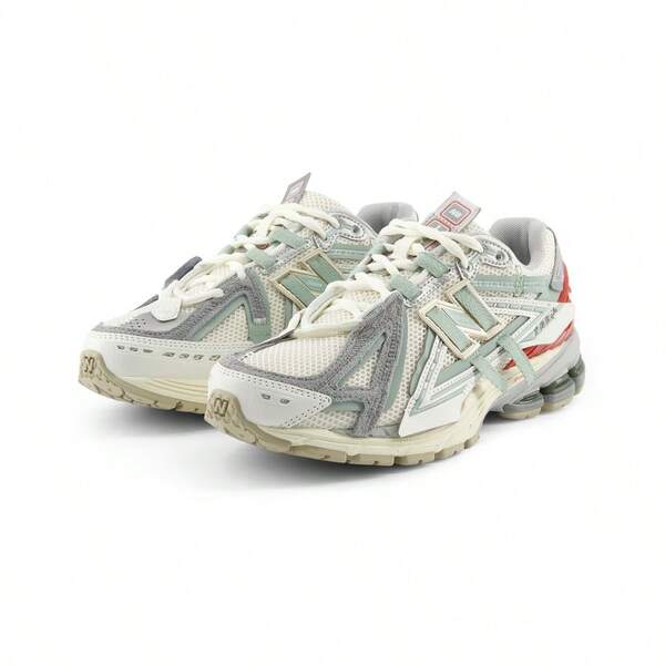 Sepatu Sneakers Retro Unisex New Balance 1906A, Sepatu Atletik dengan Sol Tebal, Sol Tebal, Desain Dekonstruksi, dan Bahan Mesh yang Direkayasa, Potongan Tepi Kasar, Bantalan Tersegmentasi, dan Reflektif.