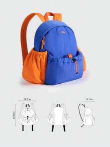 Mochila Ligera Expandible Beneunder LC183 - Azul - Ver 4