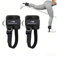 Yoyoapple Tali Pergelangan Kaki untuk Mesin Kabel, Manset Pergelangan Kaki yang Dapat Diatur untuk Mesin Kabel, Tali Pergelangan Kaki Empuk yang Nyaman untuk Latihan Bokong, Tendangan Kaki ke Belakang, Tali Pergelangan Kaki Pemberat Bokong, Tali Kaki untuk Mesin Kabel - MultiWarna - View 1