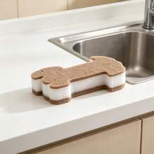 4/8pcs Dishwashing Sponges - Double-Sided Dish Cleaning Scrubbing Kitchen Sponges, Remove Grease And Burnt Food, Multi-Color! - A - View 8