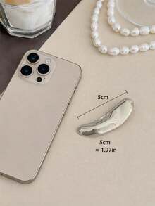 Broche asymétrique en métal brillant minimaliste, exclusive pour femmes, accessoire de mode haut de gamme, convient pour décorer les robes et les manteaux, broche ovale asymétrique de style métal simple, accessoire premium polyvalent de niche pour femmes - Multicolore - Voir 7