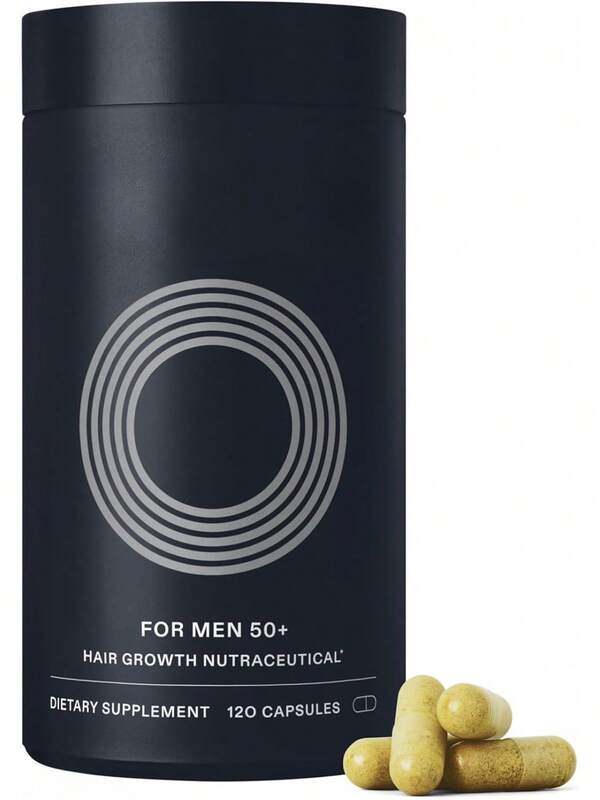 Men 50+ Hair Growth Supplements, Clinically Tested For Visibly Thicker Hair And Scalp Coverage, #1 Dermatologist-Recommended Hair Growth Supplement Brand - 1 Month Supply