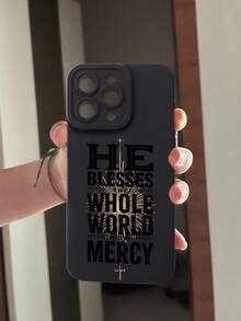 Christian Faith Cross & Sunburst Pattern Liquid Silicone Mobile Phone Case Full-Body Protection Shockproof Anti-Fall TPU Soft Rubber Case Compatible With IPhone 13 15 16 17pro 17 14 17 17pro Max &Compatible With Samsung Galaxy/A54 A14 A15 S23 S24 S24ultra S25 A07 A17 S26 A57 - Multicolor - View 3