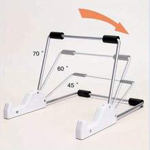 Soporte plegable multifuncional para tablet - Adecuado para varios dispositivos, soporte ligero para portátil, funcionamiento suave, diseño cómodo, perfecto para días de relajación - Disponible en una variedad de colores brillantes - 1 unidad - Ver 6