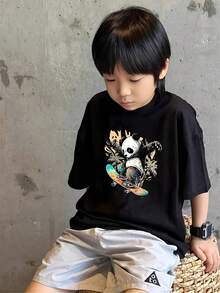 Tween Boys T-Shirts - Black - View 2