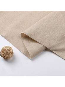 1pc Premium Natural Linen Fabric, Unbleached Raw Linen Canvas Cloth, Breathable Durable Plain Weave Linen Fabric, Suitable For Sewing, Soft Furnishings, Home Decor, Curtains, Tablecloths, DIY Crafts - 1 - View 21