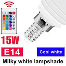 CanLing 15W RGB LED Bulb E27/E26 Spotlight GU10 Recessed Ceiling Light MR16 Pendant Light Bulb E14 4 Dynamic Modes 15 Colors Dimmable Color Changing Atmosphere Light GU5.3 Smart Remote Control Home Gaming Living Room Bedroom Party Decoration Ambient Night Light 85-265V - LED Bulb - View 25