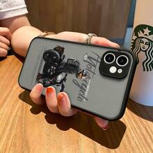 1 Phone Case Made Of Soft-Touch TPU+PC Material, With Precise Cutouts For Camera Protection, A Matte Edge, And A Skin-Like Texture. Compatible With Multiple Models: 11/12/13/14/15/16/17/Pro/Pro Max/Mini, Galaxy Series, And More. Features: Shockproof, Drop-Proof, Fingerprint-Resistant, And Full Camera Lens Protection. MXFGK1343 - FGK-bK-mXFGK1343 - View 1
