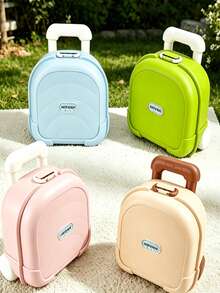 Carry-On Suitcase, Travel Bag, Trolley Bag With Telescopic Handle And Handbag. Lightweight And Easy To Carry, Perfect For Daily Commute, Travel, Camping And Other Occasions. It's A Beautiful Holiday Gift - Multicolor - View 1