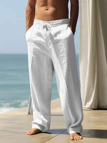 Men's Cross-Border Outdoor Casual Sports Pants - White - View 2