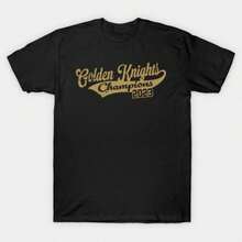 Camiseta GoldenKnightsChampionsbysatx - Negro - Ver 1