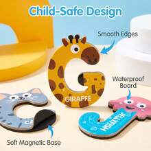 26pcs Magnetic Letters, Suitable For Children 3+ Years Old, Alphabet Magnetic Stickers Toy With Drawing Board, Preschool Learning Spelling Word Toy, Uppercase & Lowercase ABC Refrigerator Magnets - Multicolor - View 12