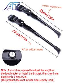 1pc Lightweight Aluminum Alloy Bicycle Stand - High Strength And Durable Bicycle Support - Suitable For Various Types Of Bicycles, Including Mountain Bikes, Road Bikes And City Bikes - Non-Slip Design, Easy To Install And Adjust - Multicolor - View 7