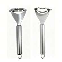 Multifunctional Stainless Steel Corn Peeler, Manual Fast Corn Kernel Remover, Durable Kitchen Tool For Home Use - Silver - View 9