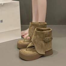 Women Platforms & Wedge Sandals - Black - View 1