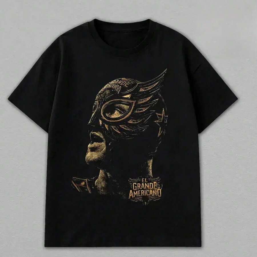 Camiseta Básica Hombre 100% Algodón Manga Corta Casual con Estampado Playera Hombre Lisa Básica Algodón Manga Corta Verano Negro/Blanco - Negro - Ver 1