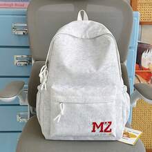 Student Backpack Simple Lightweight Backpack For Women, Lightweight Travel Women's Backpack, Fashion Niche Design Elegant Backpack - Grey - View 13