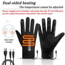Winter Warm Heating Gloves, Electric Heated Gloves With 3-Level Smart Temperature Control, Palm And Ten Fingers Heating, Automatic High-Temperature Shut-Off, Comfortable Lining, USB Powered, Premium Winter Gift - Touchscreen - View 15