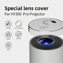 HY300/HY300 PRO/HY300 Pro+/HY300 Ultra 投影機鏡頭蓋，便攜式鏡頭蓋，投影機防塵保護鏡頭蓋，家用投影機鏡頭蓋，360度可旋轉鏡頭蓋（僅含鏡頭蓋） - 查看 10