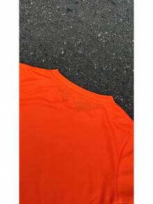 1 pieza Camiseta de niño con gráfico humorístico de Brother Pit Team Racing, popular para cumpleaños y fiestas familiares, estilo urbano. - Burdeos - Ver 3