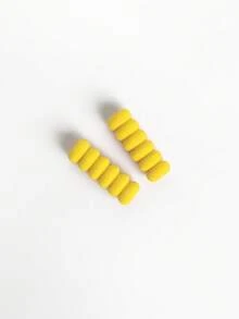 1 Paio di Forbici per Cuticole, Pennello per Pittura, Spazzola per Unghie, Copertura Protettiva Antiscivolo, Copertura per Manico Forbici per Cuticole Assorbente del Sudore Antiscivolo, Copertura Spugna per Pennello, Copertura Antiscivolo, Strumento Ausiliario per arte di unghie - Multicolore - Visualizzare 14