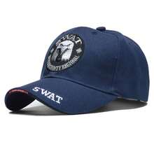 1pc Men's SWAT Embroidered Baseball Cap, Adjustable Sun Protection Casual Hat For Outdoor Sports, Suitable For Spring And Autumn Travel, Beach And Party - Multicolor - View 18