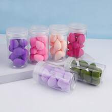 12 piezas de esponjas de maquillaje mini, esponjas super suaves no absorbentes de uso dual húmedo & seco, borlas de polvo - Multicolor - Ver 7