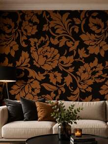 Self-Adhesive PVC Wallpaper, Washable, Decorative Wood Pattern, 5m X 10m Roll, For Home Renovation And Decoration, Living Room, Bedroom, Kitchen, Furniture, Patterned Wall Covering. - F202 - 查看 4