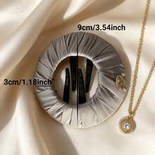 [2pcs/Set]Hidden Round Hair Clips | Premium Seamless Mini Claw Clips | Daily Invisible Hair Fixing | Elegant Updo Accessories - Hidden Round Hair Clip - View 3