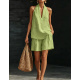Pantalones cortos sin mangas (verde matcha)