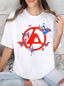 1 Piece, Y2K Retro Unisex T-Shirt L-Linkin P-Park Europe Tour 2025 T-Shirt For Men And Women, Vintage Rock Band Graphic T-Shirt, Casual Short Sleeve Crew Neck Top, Nu-Metal Fan Gift, Streetwear T-Shirt - White 8 - View 1