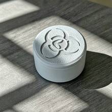 1件單層尖齒灰色迷你研磨器,輕量塑膠便攜式精細研磨工具,適合戶外使用,3D列印抽菸配件 - 查看 7