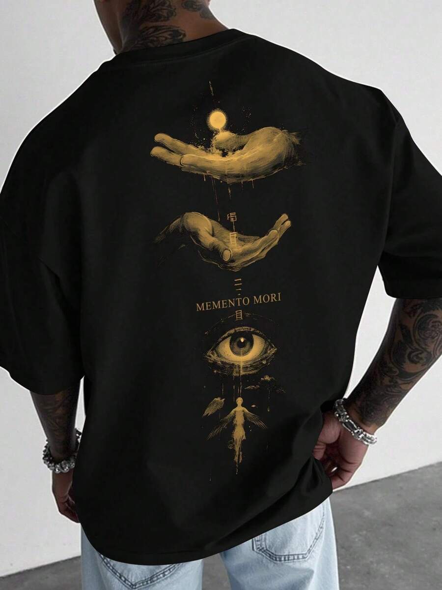 Men T-Shirts - Black - View 1