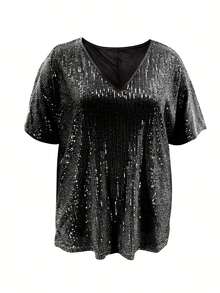 Tallas Grandes - Tallas Grandes - Ropa de Mujer Tallas Grandes Tops - Negro - Ver 2