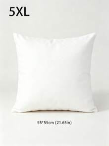 1pc Thick Non-Woven Fabric Pillow Core, Soft And Comfortable Cotton Pillow Insert, Multiple Sizes Cushion Core, Car Throw Pillow Insert, Suitable For Living Room, Bedroom, Sofa Decoration, Autumn Decoration, Room Decoration - White - View 11