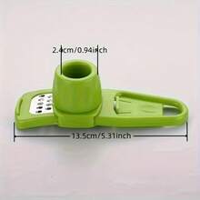 SOKANY 1pc Mini Garlic Grinder - Creative Manual Garlic Press & Crusher - Green Kitchen Gadget - Suitable For Kitchen Use & Outdoor BBQ - View 8