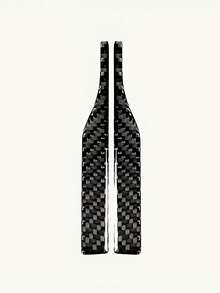 2 piezas Tira anticolisión de fibra de carbono para espejo retrovisor de coche, cubierta protectora universal adecuada para todos los modelos de coche, pegatina de protección para espejo lateral de coche, accesorios para coche, película para espejo retrovisor, pegatina para espejo retrovisor - 2 piezas - Ver 10