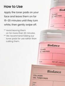 Biodance 膠原蛋白凝膠化妝棉 60片，保濕清爽、保濕滋潤、舒緩修復，可用於擦拭或舒緩面膜，包裝衛生，方便攜行，K-Beauty 韓系美妝 140g/4.94 Oz - 60片 - 查看 8