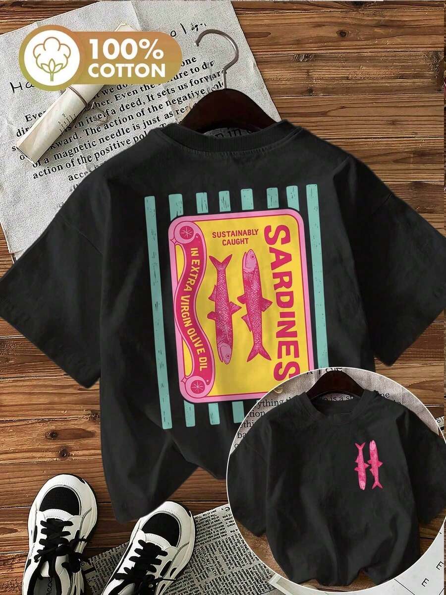 Women T-Shirts - 黑色 - 查看 1