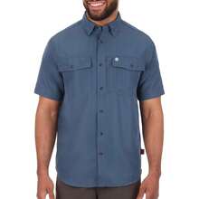 Coleman Mens UPF 40+ Ultra Lightweight Quick Dry Short Sleeve Guide Shirt Outdoor For Fishing Hiking Camping Variant 2 - 馬尾藻海 - 查看 1