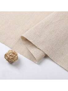 1pc Premium Natural Linen Fabric, Unbleached Raw Linen Canvas Cloth, Breathable Durable Plain Weave Linen Fabric, Suitable For Sewing, Soft Furnishings, Home Decor, Curtains, Tablecloths, DIY Crafts - 1 - View 23