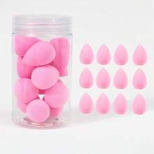 12 piezas de esponjas de maquillaje mini, esponjas super suaves no absorbentes de uso dual húmedo & seco, borlas de polvo - Multicolor - Ver 14