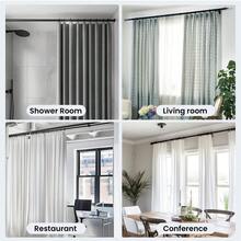 10pcs/30pcs/50pcs Curtain Rings With Clips (32mm/1.25inch) Inner Diameter, Hanging Rings And Curtain Hooks, No Need To Remove Curtain Rod, Roman Rod, Easy Installation, Suitable For Living Room And Bedroom Curtain Hooks, Shower Curtain Hooks Decorative Curtain Rings (Gold, Black, Silver) - Multicolor - View 8