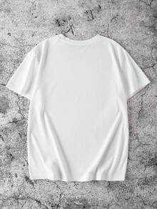 Men T-Shirts - White-1 - View 2