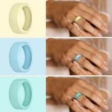 20PCS Ring Cover Compatible With Oura Ring Gen 4/4 Ceramic/Oura Gen 3, Ultra-Thin Anti-Scratch Silicone Ring Protector Case For Women Men For RingConn Gen 3/Gen 2/Gen 2 Air/Ultrahuman Air - Ring Protector - View 10