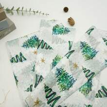 10/30/50 Sheets Wrapping Tissue-Beautiful Christmas Tree Golden Star Pattern Wrapping Paper, Birthday Party Decorating Paper, Gift Wrapping Tissue, Suitable For, Bouquet Wrapping, Wedding Decoration, Christmas, Valentine'S Day, Halloween, Summer - View 8