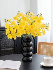 1PC Luxury Artificial Narcissus Flower Home Living Room Decor Ornament Dining Table Bouquet Photography Prop For B&B Hotel - Multicolor - View 9