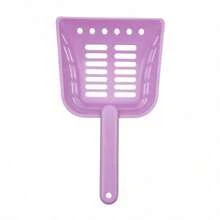 Heavy Duty Durable Cat Litter Scoop, Large Non-Stick Hollow Sieve Cat Litter Scoop, With Ergonomic Handle, Pet Cat Litter Cleaning Accessory - Multicolor - View 11
